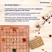 Ashta Chamma – Classic Indian Strategy Board Game for All Ages