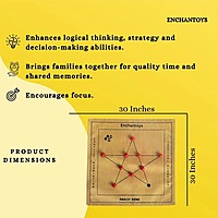 Panch Kone Board Game - Raw Silk