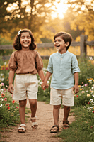 Palermo Shorts | Organic Cotton–Linen Blend