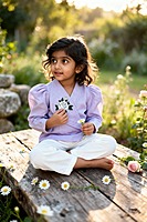 Osaka Blazer Blouse | Rose-Embroidered Organic Cotton–Linen