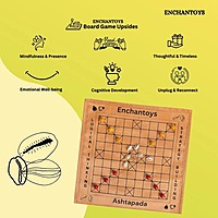 Ashta Pada Native Game - Raw Silk Indian Strategy Game