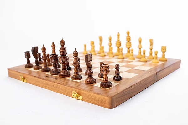 Handcrafted 16 Inch Chess Board