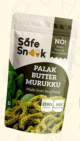 Palak Butter Murukku