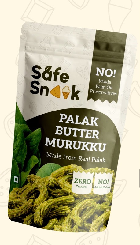 Palak Butter Murukku