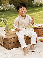 Positano Pants | Organic Cotton–Linen Blend