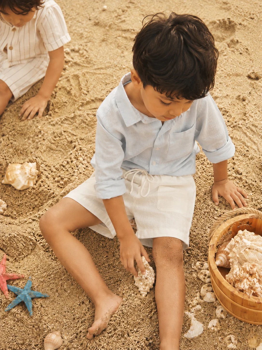 Palermo Shorts | Organic Cotton–Linen Blend
