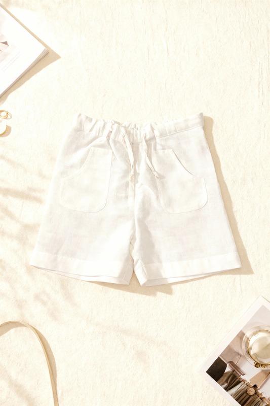 Palermo Shorts | Organic Cotton–Linen Blend