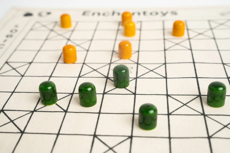 Ashta Pada Native Game - Cotton Cloth Indian Strategy Game