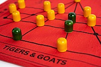 Puli Meka Peeta Game - Raw Silk