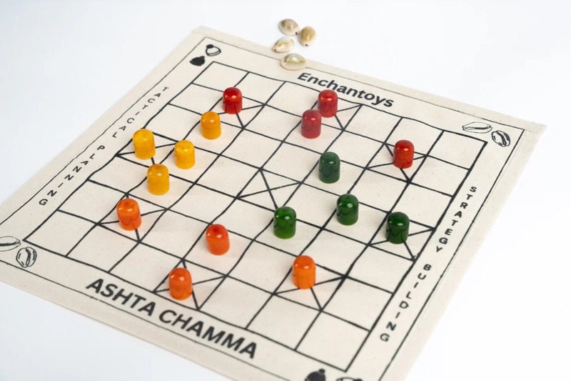Ashta Chamma - Handcrafted Traditional Indian Board Game
