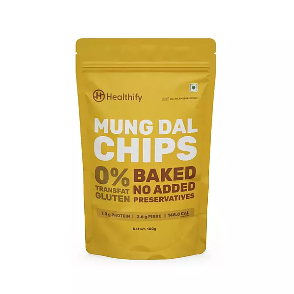 Healthify Mung Dal Chips (100g)