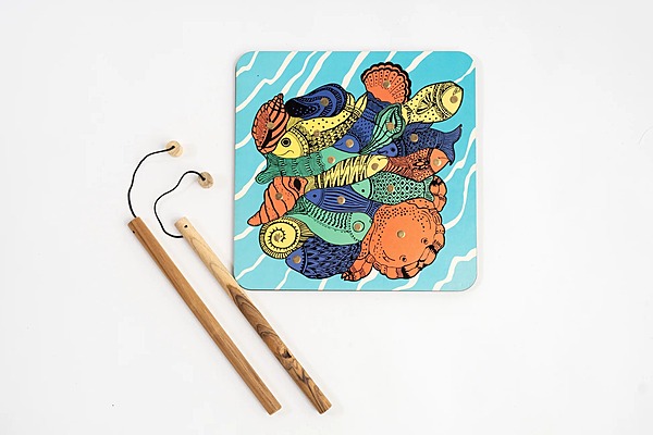 Samudra Handcrafted Puzzle Board Game | Artisanal Wooden Puzzle for All Ages