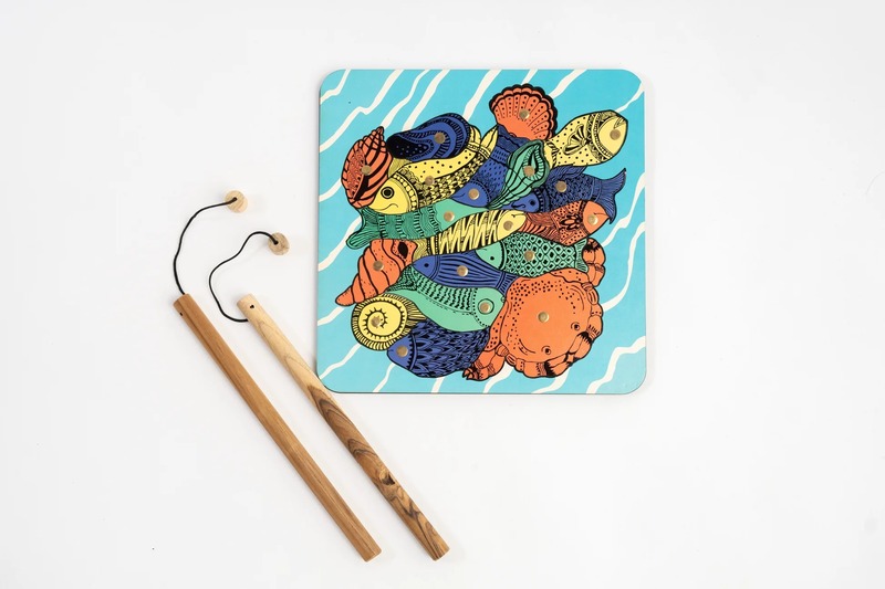 Samudra Handcrafted Puzzle Board Game | Artisanal Wooden Puzzle for All Ages