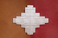 Idhah Corner Crystal Wall Lamp