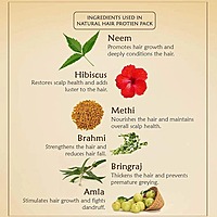 Ancient Living Natural Hair Protein Pack - Pouch - 100 gm