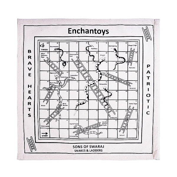 Sons of Swaraj - snakes & Ladders Board Game