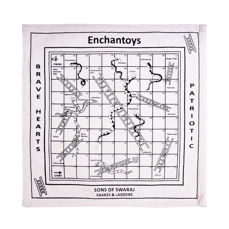 Sons of Swaraj - snakes & Ladders Board Game
