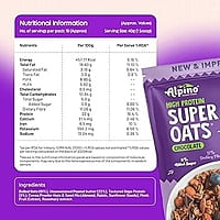 Chocolate Super Oats high protein