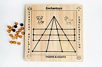 Puli Meka Peeta – Classic Strategy Game in Wood