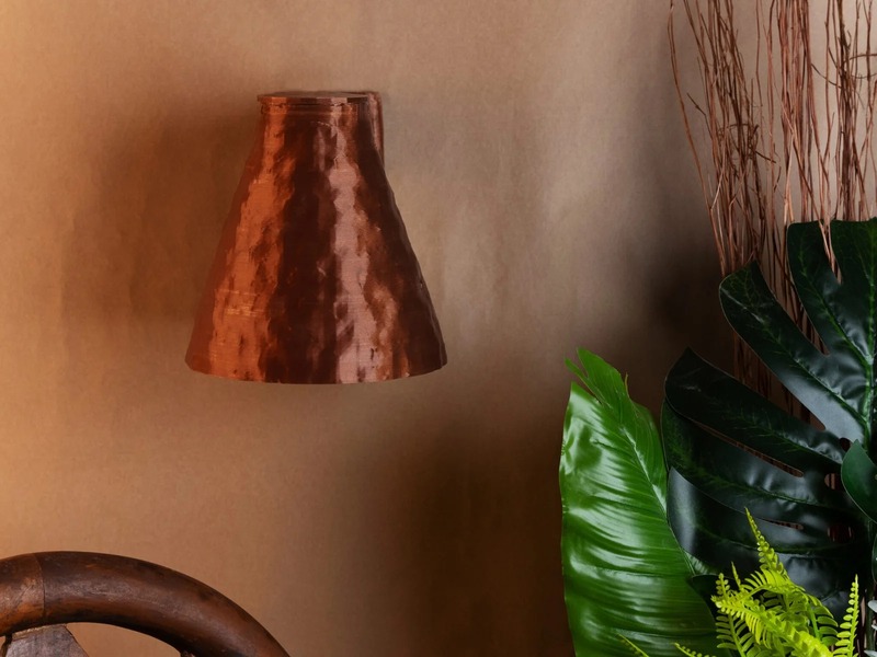 Idhah Oxidized Hue Wall Lamp