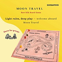 Moon Travel Game - Raw Silk