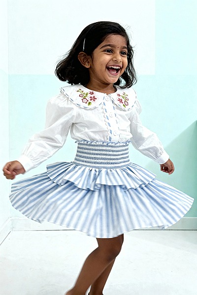 Capri Blouse & Amalfi Skort Set