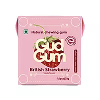 Strawberry Natural Chewing Gums