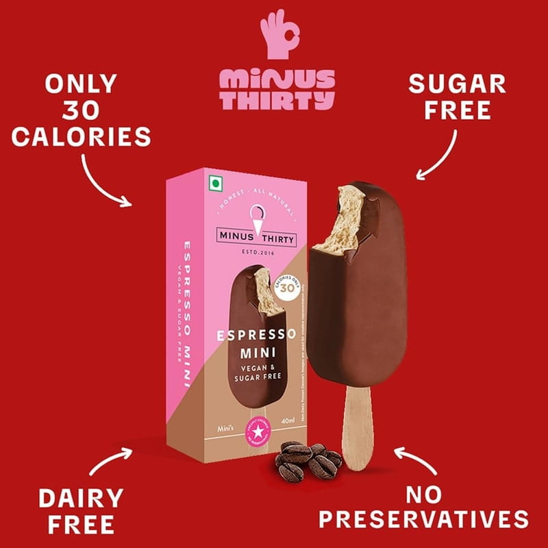 MINUS THIRTY Espresso Ice Cream Stick