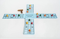 Pachisi – Heritage Indian Game on Raw Silk Cloth