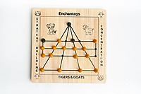 Puli Meka Peeta – Classic Strategy Game in Wood