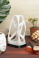 Idhah Snowy Hypercube Table Lamp