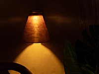 Idhah Oxidized Hue Wall Lamp