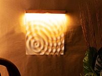 Idhah Tiffany Ripple Wall Lamp