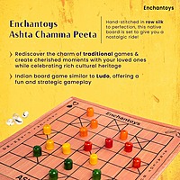 Ashta Chamma – Classic Indian Strategy Board Game for All Ages
