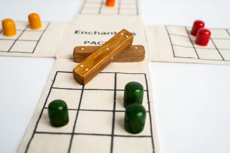 Pachisi – Foldable Cotton Cloth Game | Handcrafted Fun