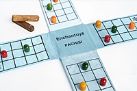Pachisi – Heritage Indian Game on Raw Silk Cloth