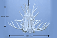Idhah Antler’s Chandelier