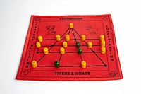 Puli Meka Peeta Game - Raw Silk