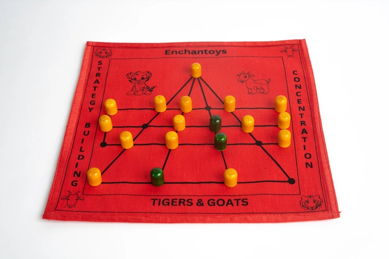 Puli Meka Peeta Game - Raw Silk