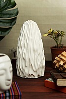 Idhah Untouched Coral Table Lamp