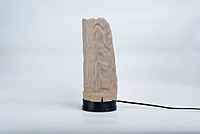 Idhah Fissured Timber Table Lamp