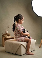 Florence Lounge Set | Organic Cotton–Linen Floral Co-ord