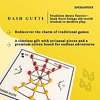 Dash Guti – Traditional Handcrafted Game on Cotton Fabric