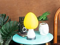 Idhah Dayglow Mushroom Table Lamp