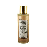 Ancient Living Brahmi & Amla Hair Oil - Glass Bottle - 100 ml