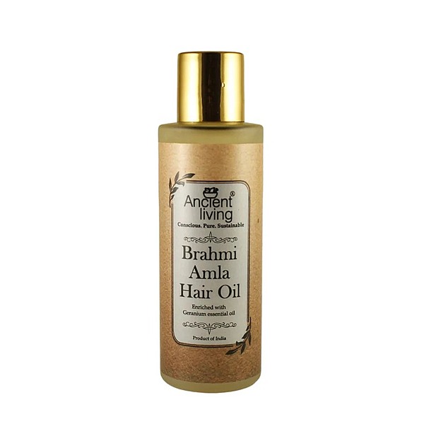 Ancient Living Brahmi & Amla Hair Oil - Glass Bottle - 100 ml