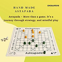 Ashta Pada Native Game - Cotton Cloth Indian Strategy Game