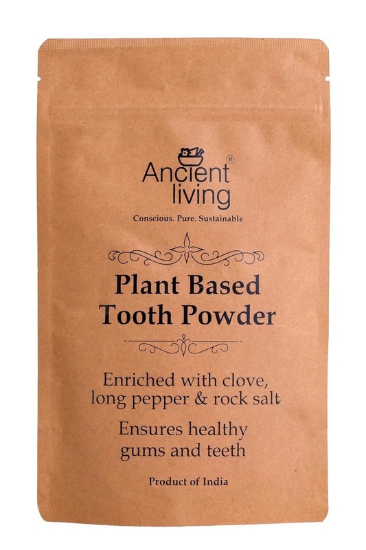 Ancient Living Tooth Powder Pouch - 100 gm