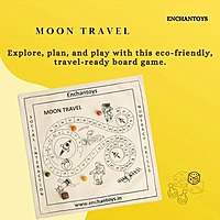 Moon Travel Game - Cotton Cloth