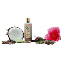 Ancient Living Ashta Dasa Hair Oil Glass Bottle - 100 ml